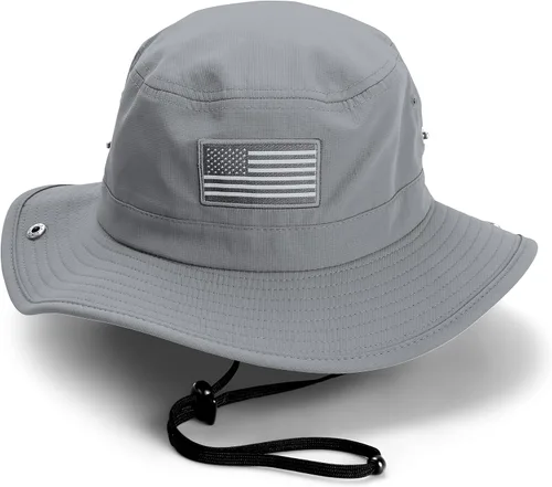 Vista 7 de Paramount Outdoors Bayou American Flag Boonie Hat American Fit Design Floats
