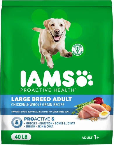 Vista 3 de IAMS Proactive Health - Alimento seco para perros de raza grande, cordero