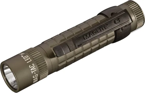 Vista 11 de Maglite Mag-Tac – Linterna LED de bolsillo, 2 celdas CR123, bisel coronado, negro mate
