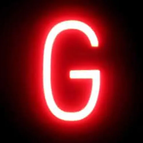 Vista 34 de SpellBrite Letra LED S Construye letreros de bricolaje que puedes cambiar con letras LED azules Componentes adicionales necesarios para iluminar