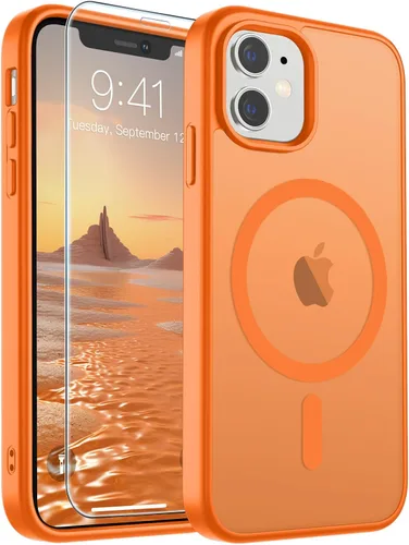 Vista 162 de SUPFINE Funda magnética para iPhone SE 2022 (3ª)/2020 (2ª), iPhone 8 (compatible con MagSafe) (protección contra caídas de grado militar), funda