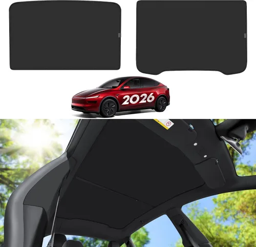 Vista 8 de Parasol de techo para Tesla Modelo 3 2026, parasol mejorado para techo solar para el nuevo Tesla Modelo 3 2024-2026, accesorios Highland