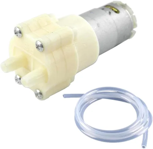 Vista 8 de CHANCS Bomba autocebante de diafragma 385 DC 6V-12V Bombas de agua de absorción de impactos para el ciclo diario del agua de peceras y 6-12V
