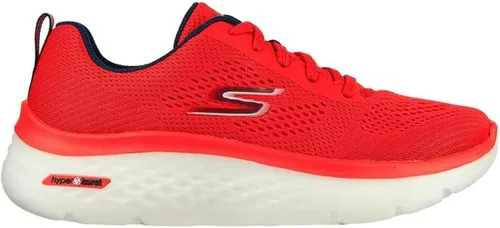 Vista 2 de Skechers Tenis Go Walk Hyper Burst-Space Insight para mujer, Rojoazul marino