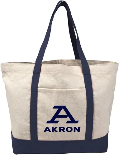 Vista 394 de Campus Lab Bolsa de lona con logotipo primario colegiado con bolsillo externo, bolsa de hombro reutilizable para ir de compras, playa Águilas A&m