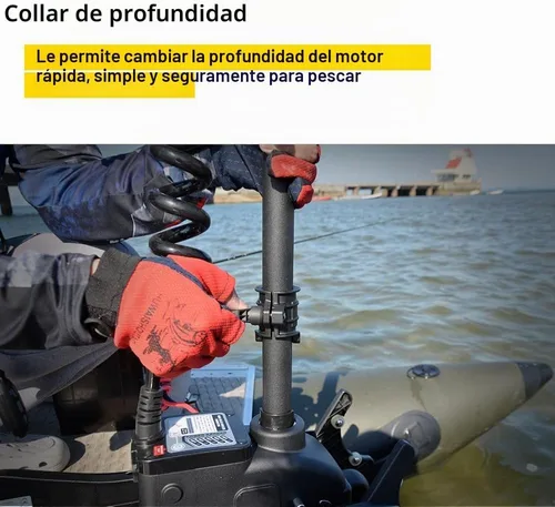 Vista 5 de AQUOS Haswing - Motor de arrastre de montaje en arco de 12 V, 55 libras, 48 pulgadas con control remoto inalámbrico