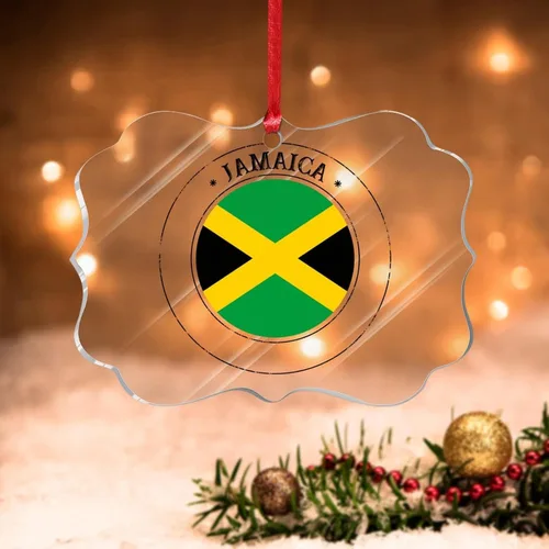 Vista 26 de Bandera de Hungría, adornos para árbol de Navidad, bandera nacional de Hungría, decoración de Navidad, adorno acrílico, recuerdo de Navidad, amantes