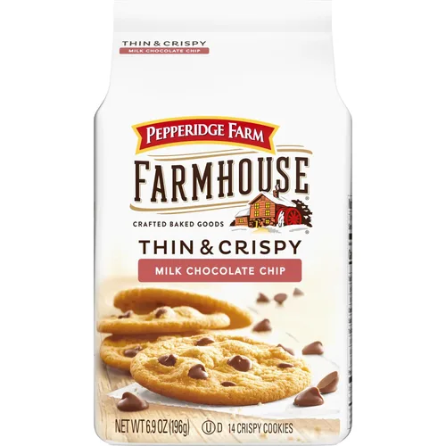 Vista 8 de Pepperidge Farm Galletas Farmhouse Thin & Crispy Butter Crisp, bolsa de 6.9 oz