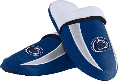 Vista 20 de FOCO mens NCAA College Team Logo Sherpa Moccasin Slippers