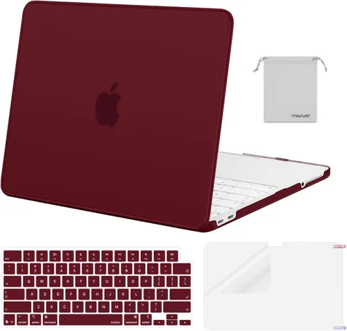 Vista 25 de MOSISO Compatible con MacBook Neo Case 13 pulgadas 2026 A3404 A18 Pro Chip Rubor