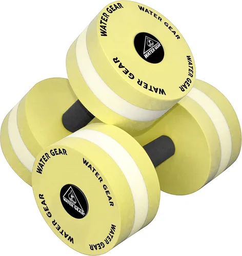 Vista 2 de Water Gear Hydro Buoys Minimum - Fitness acuático y ejercicio de piscina - Ideal para la parte superior del cuerpo y entrenamiento mínimo de estrés