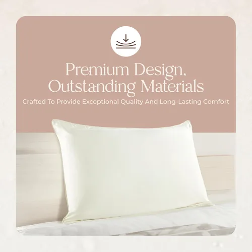Vista 8 de Protector de almohada de algodón orgánico, tamaño estándar, 100% algodón, certificado GOTS, funda protectora con cremallera, hipoalergénica, lavable