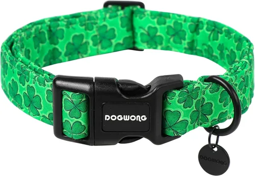 Vista 77 de DOGWONG Collar de perro de San Valentín, collar de perro con estampado de corazones para perros grandes, lindos collares de primavera, hembra