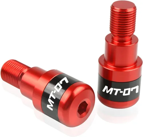 Vista 5 de MT-07 para Yamaha MT07 FZ07 Mt-07 Fz-07 2014-2019 2020 2018 2017 2016 2015 7/8 pulgadas 0.866 in Agarraderas de manillar extremos deslizantes
