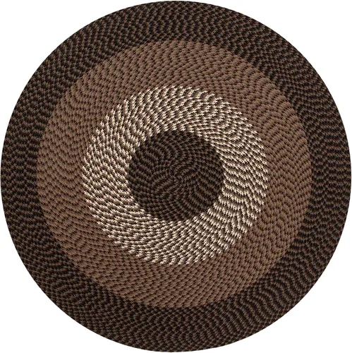 Vista 57 de La colección Better Trends Alpine Braid es una alfombra reversible para interiores duradera y resistente a las manchas 100% polipropileno