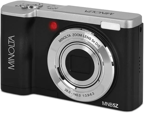Vista 8 de Minolta MNB5Z 56MP 5K Ultra HD 2.8" Pantalla LCD Cámara Digital, Negro