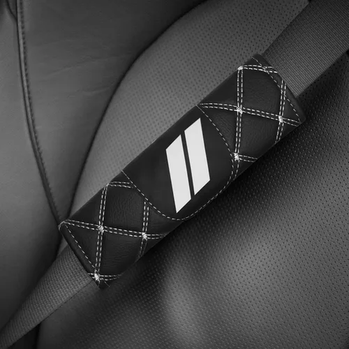 Vista 8 de YOSRTER 2PCS Almohadillas de Cuero para Cinturón de Seguridad para Dodge Charger Durango Challenger Journey Protección de Correa de Hombro Ajuste