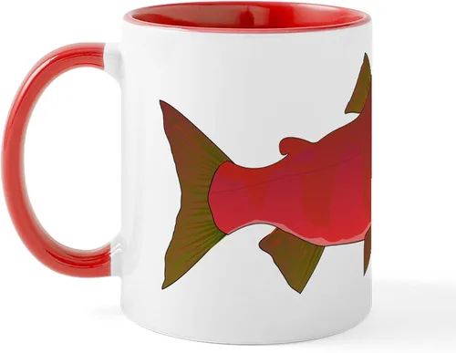Vista 21 de CafePress Bigmouth Flathead - Taza de café de cerámica (11.0 fl oz)