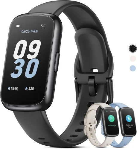 Vista 8 de Pulsera de fitness para mujeres y hombres, reloj inteligente con monitor de oxígeno en sangre, frecuencia cardíaca 24/7, monitor de sueño, calorías