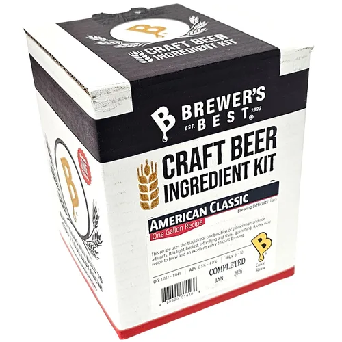 Vista 4 de Home Brew Ohio El mejor kit de ingredientes de cerveza casera de un galón (American Classic)