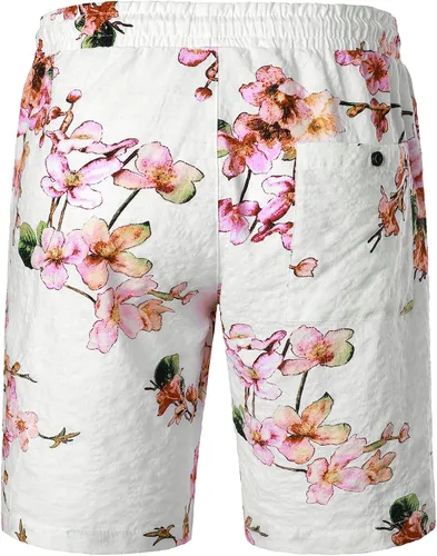 Vista 6 de Jogal - Camisa hawaiana de manga corta con botones para hombre