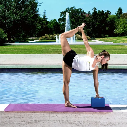 Vista 6 de ProsourceFit Foam Yoga Blocks, High Density EVA Yoga Bricks 4”x 6” x 9” (Set of 2)