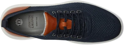 Vista 2 de Johnston & Murphy Amherst - Zapato para hombre con cuello en U Suela EVA Cojín de plantilla de doble densidad Zapatos casuales transpirables