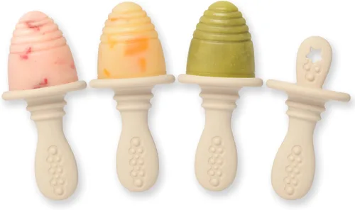 Vista 15 de PrimaStella Juego de cucharas masticables de silicona para bebés y niños pequeños, seguridad probada, sin BPA, apta para microondas, lavavajillas
