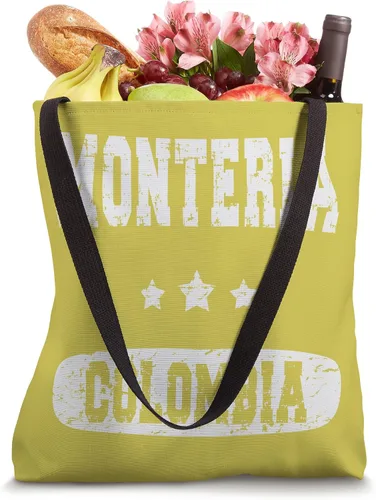 Vista 4 de Vintage Monteria Colombia Tote Bag