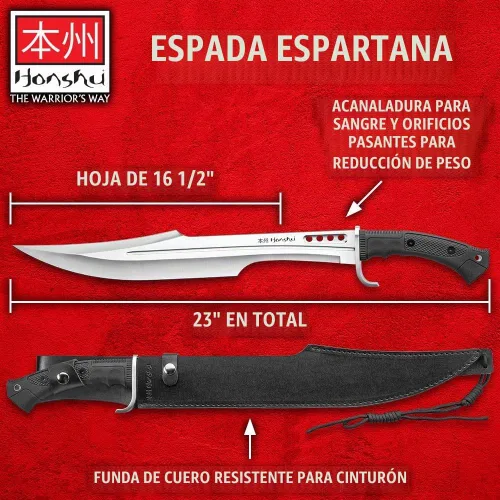 Vista 2 de United Cutlery Honshu espada espartana