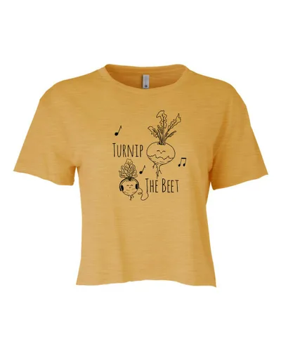 Vista 22 de I Walk The Lime, Cute Women's Screen Printed Crop Tee, Shirts With Sayings, Heather Gray or Gold (S, Heather Gray)