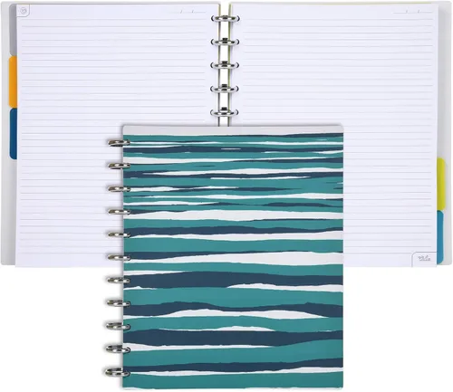 Vista 114 de Talia - Cuadernos de notas con tapas, planificador, personalizables, (Rosa de los 90, Junior (5.5 pulgadas x 8.5 pulgadas))
