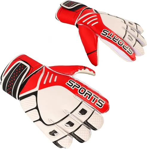 Vista 2 de RiToEasysports Guantes de portero de fútbol de látex con procesamiento de protección gruesa para una apariencia exquisita para adultos