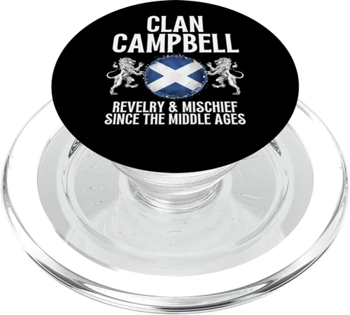 Vista 8 de Campbell Clan Scottish Apellido Scotland Heraldry PopSockets Standard PopGrip