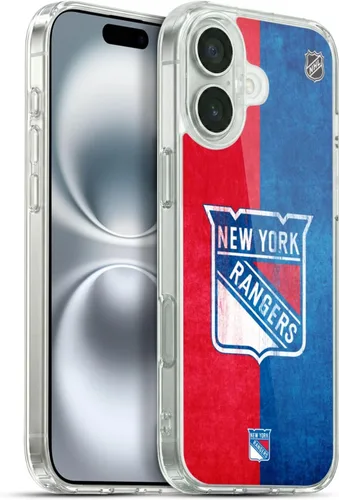 Vista 257 de Head Case Designs Funda de gel suave con licencia oficial de la NHL Camouflage New York Rangers compatible con Apple iPhone 7 Plus/iPhone 8 Plus