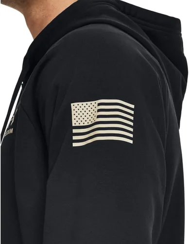 Vista 4 de Under Armour Sudadera con capucha de forro polar Freedom Flag para hombre