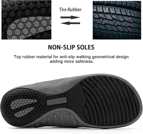 Vista 6 de Sandalias ortopédicas para fascitis plantar para hombres con soporte de arco, sandalias de tanga para interiores y exteriores, para hombres