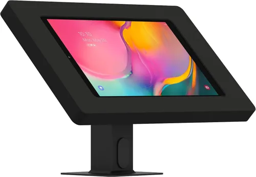 Vista 90 de VidaMount Caja cubierta con botón para el hogar y soporte giratorio e inclinable para escritorio/mesa [paquete] compatible con iPad mini 1/2/3