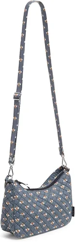 Vista 2 de Vera Bradley Cotton Frannie Crescent Crossbody Purse