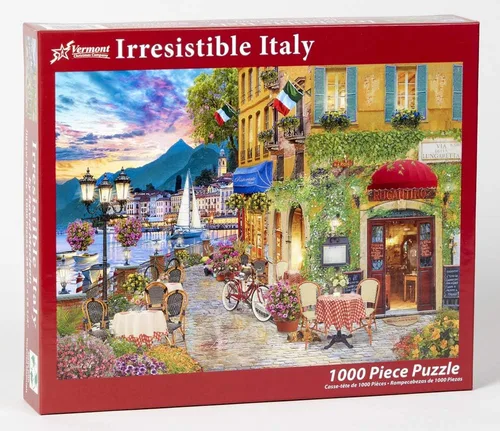 Vista 2 de Vermont Christmas Company - Rompecabezas irresistiblemente italiano (1000 piezas)