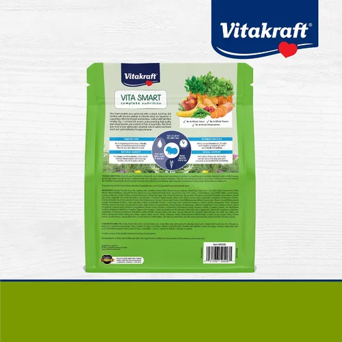 Vista 7 de Vitakraft Vita Smart - Comida para conejillo de indias, 4 libras