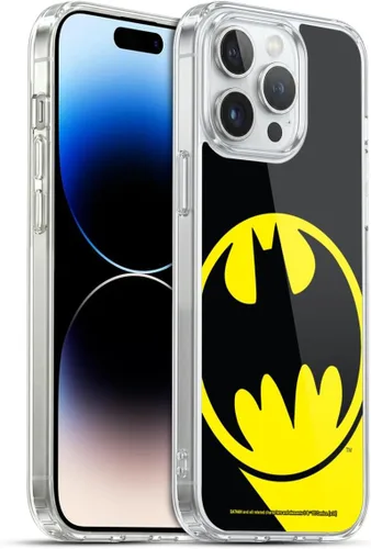 Vista 186 de Head Case Designs Funda de gel con licencia oficial de Batman DC Comics Bat Signal Logos [protección de grado militar] compatible con Apple iPhone 7