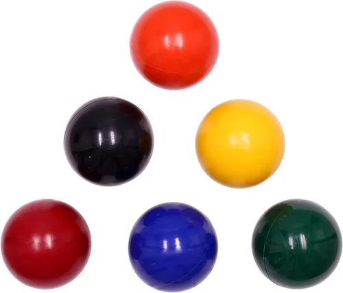 Vista 6 de Juego de Croquet de madera de arce de lujo, 6 jugadores