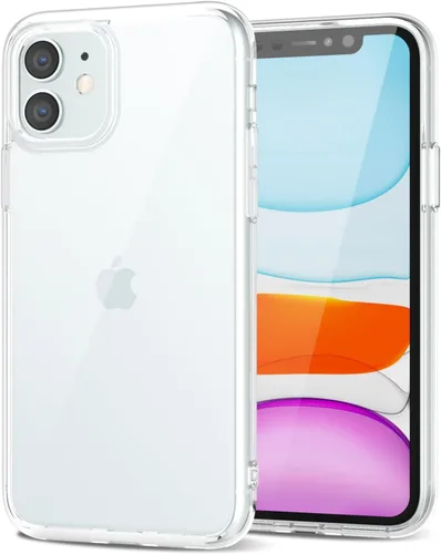 Vista 229 de LoeoeL para iPhone 8 Plus/ 7 Plus Funda Transparente, Funda Híbrida de Teléfono [Plástico Duro y Parachoques de Silicona Suave] Cubierta Protectora
