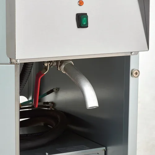 Vista 7 de Freidora de piso comercial eléctrica Value Series, freidora de acero inoxidable de 18 kg para restaurantes, 1 fase, 208V