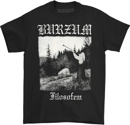 Vista 3 de Burzum Camiseta Filosofem Hombre Negro