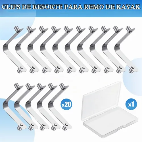 Vista 4 de Oudain - 20 clips universales de acero inoxidable para todas las piscinas