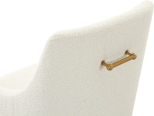 Vista 6 de Tov Furniture Beatrix Cream Boucle - Silla auxiliar