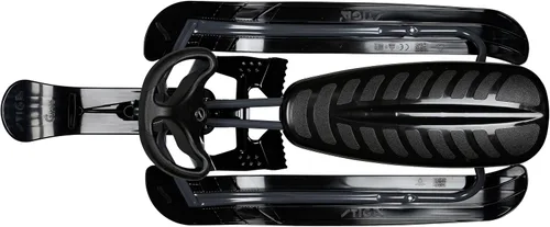 Vista 3 de STIGA Snowracer Curve Snow Sledge with Steering Wheel and Brakes for Children