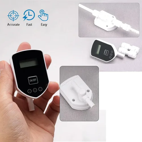 Vista 3 de medidor TDS en línea, medidor digital de calidad del agua TDS y medidor de medición de PPM para sistema RO-RODI, monitor de agua potable, acuarios